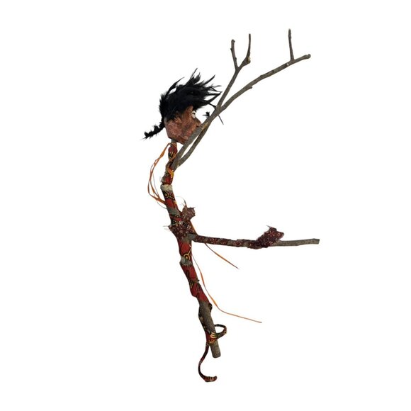 Voodoo Ritual Spirit Stick -Handcrafted Effigy For Protection, Energy Or Display - Picture 8 of 12